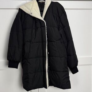 Black Puffer Coat